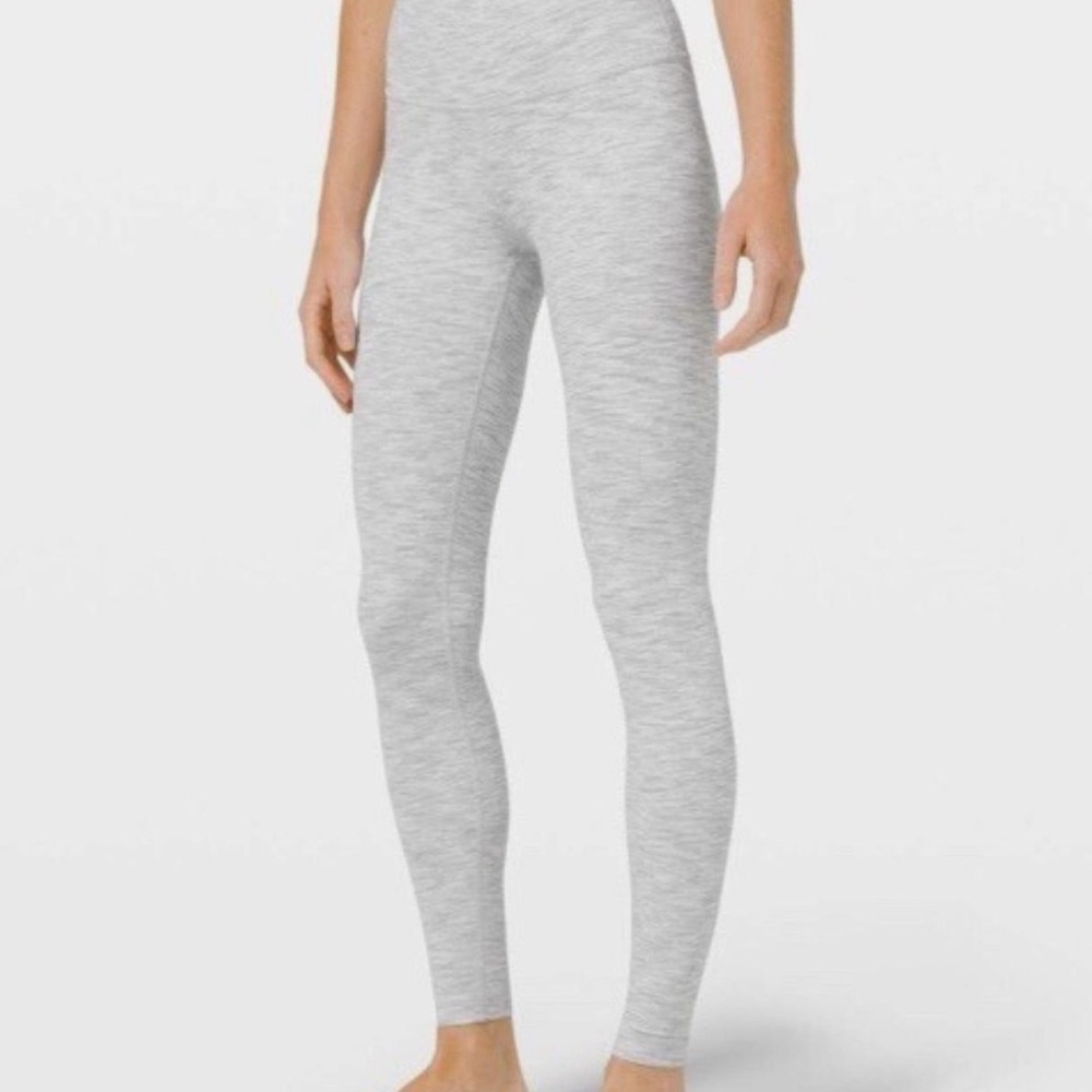 Lululemon Athletica Gray Pattern Leggings